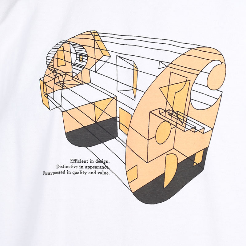   лонгслив Carhartt WIP L/S Living T-Shirt I030179-white - цена, описание, фото 6